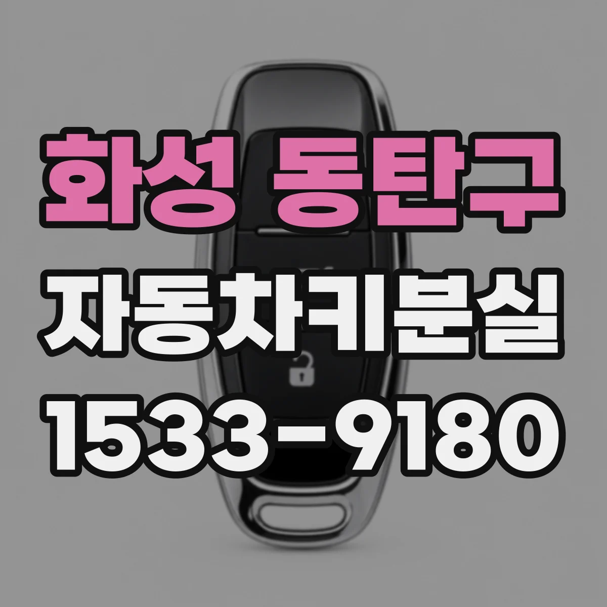 화성 동탄구 자동차키분실