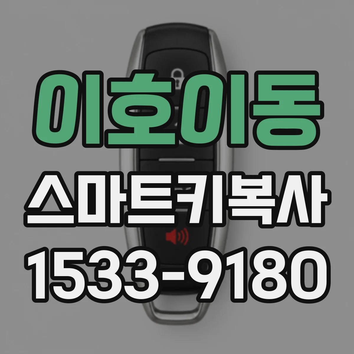 이호이동 스마트키복사