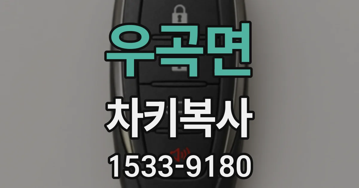 우곡면 차키복사