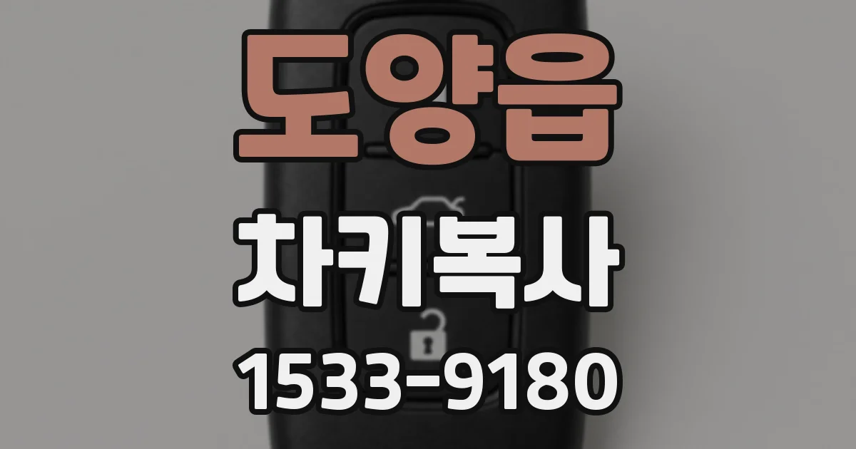도양읍 차키복사