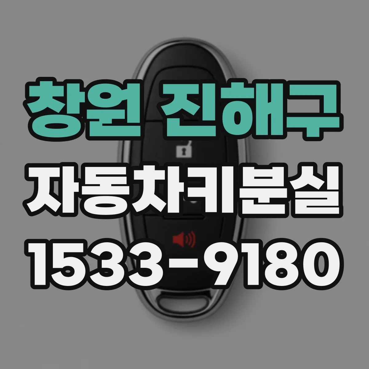 창원 진해구 자동차키분실