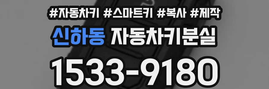 신하동 자동차키분실