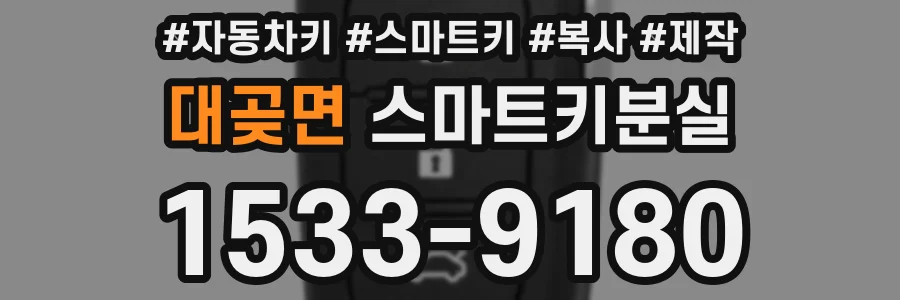 대곶면 스마트키분실