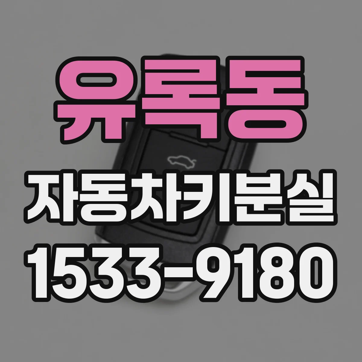 유록동 자동차키분실