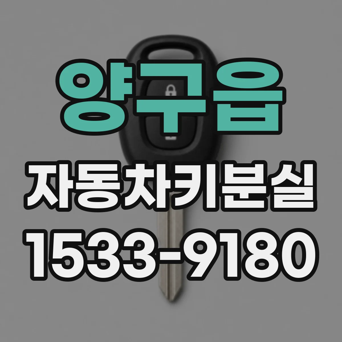 양구읍 자동차키분실