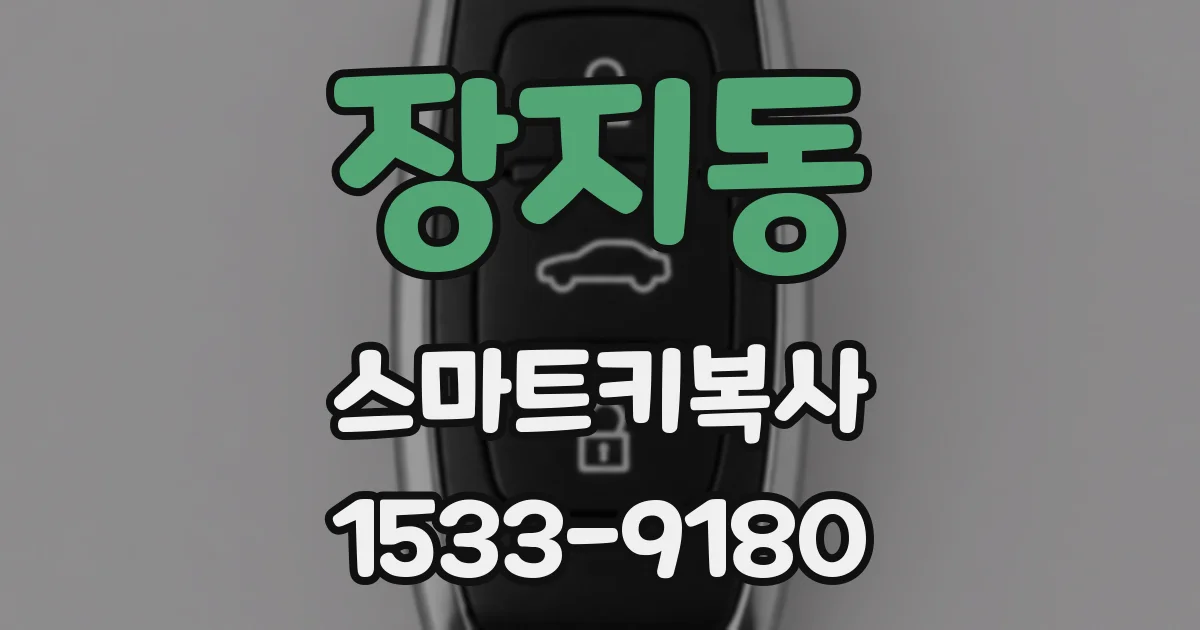 장지동 스마트키복사