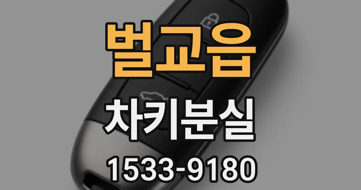 벌교읍 차키분실