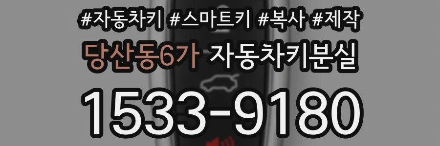 당산동6가 자동차키분실