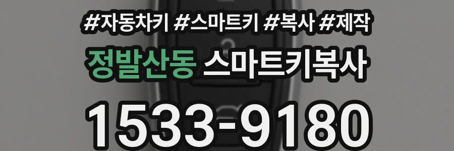 정발산동 스마트키복사