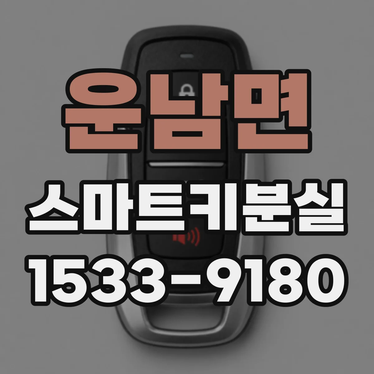 운남면 스마트키분실