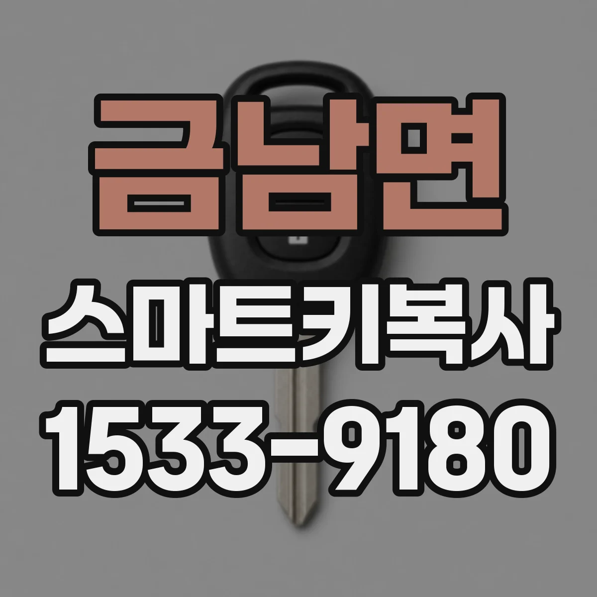 금남면 스마트키복사