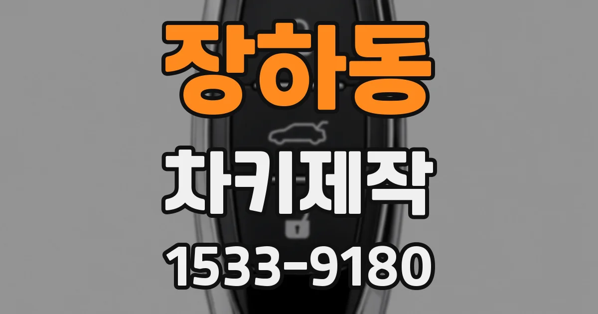 장하동 차키제작