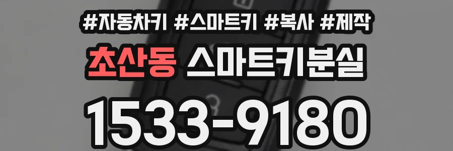 초산동 스마트키분실
