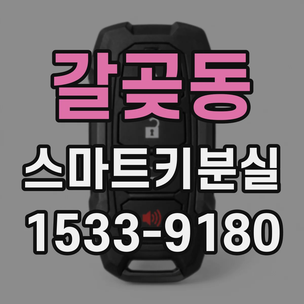 갈곶동 스마트키분실