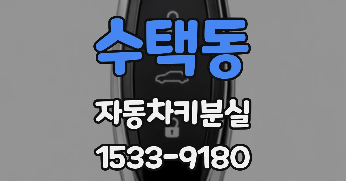 수택동 자동차키분실