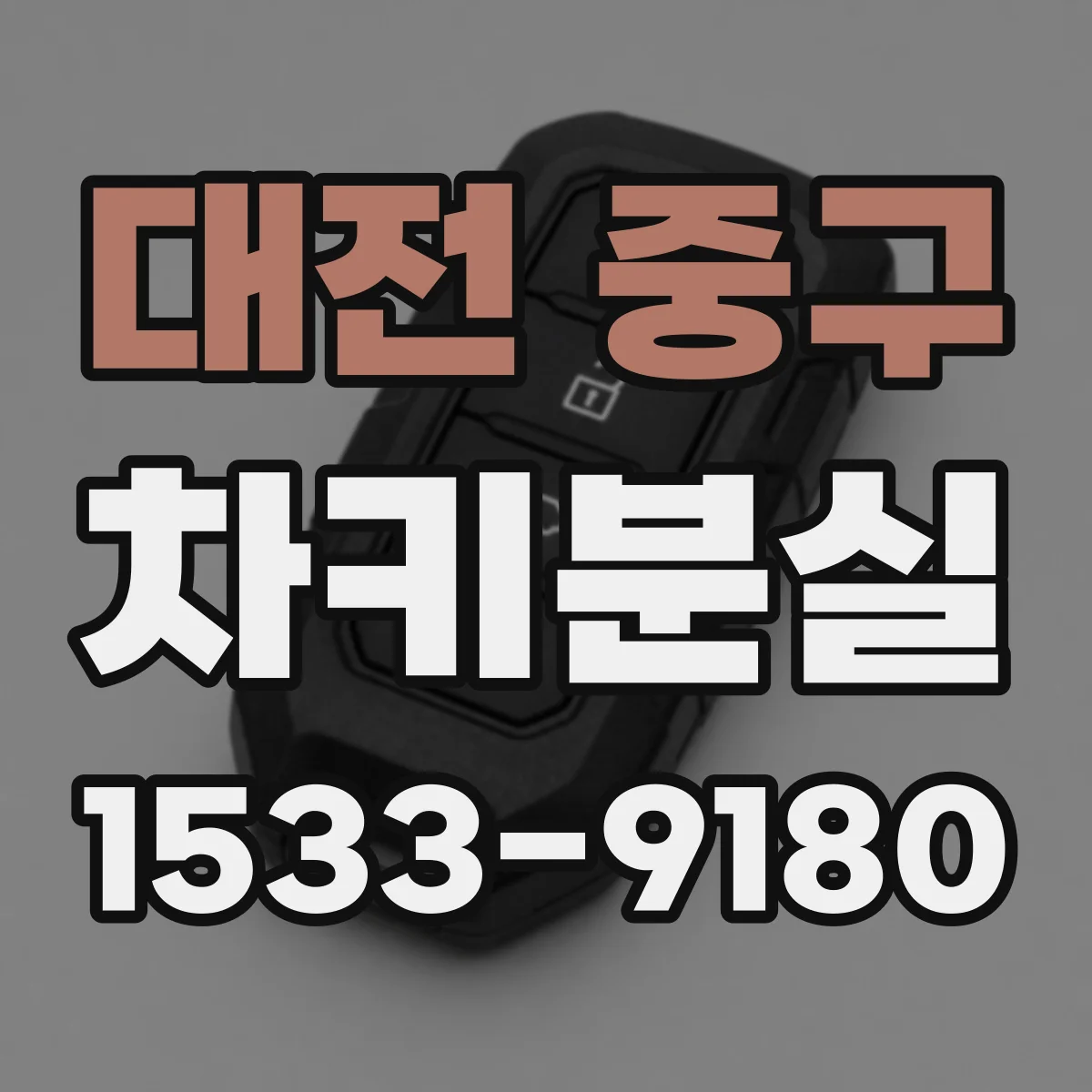 대전 중구 차키분실