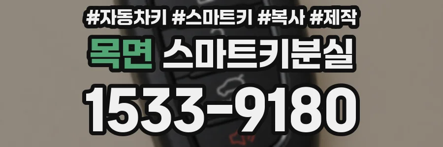 목면 스마트키분실