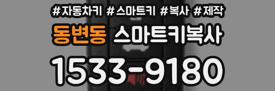 동변동 스마트키복사