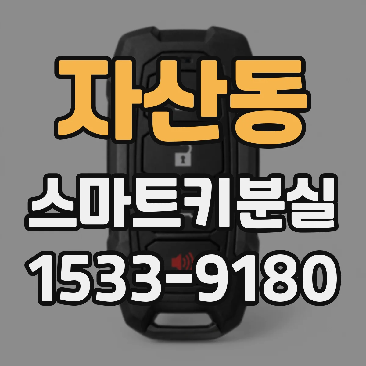 자산동 스마트키분실