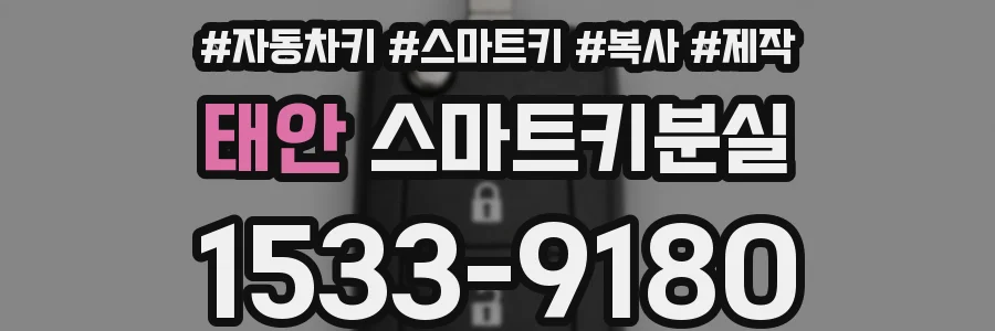 태안 스마트키분실