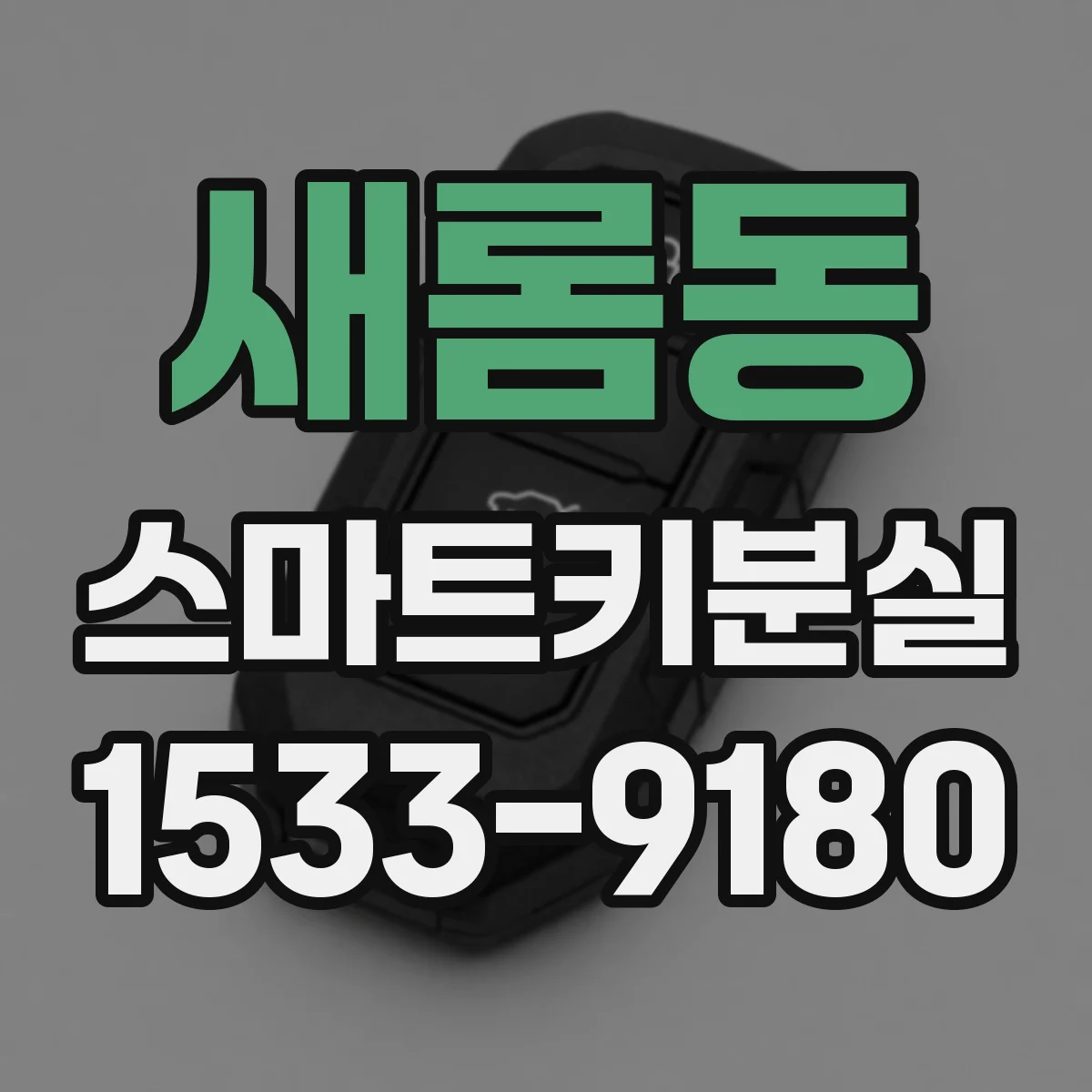 새롬동 스마트키분실