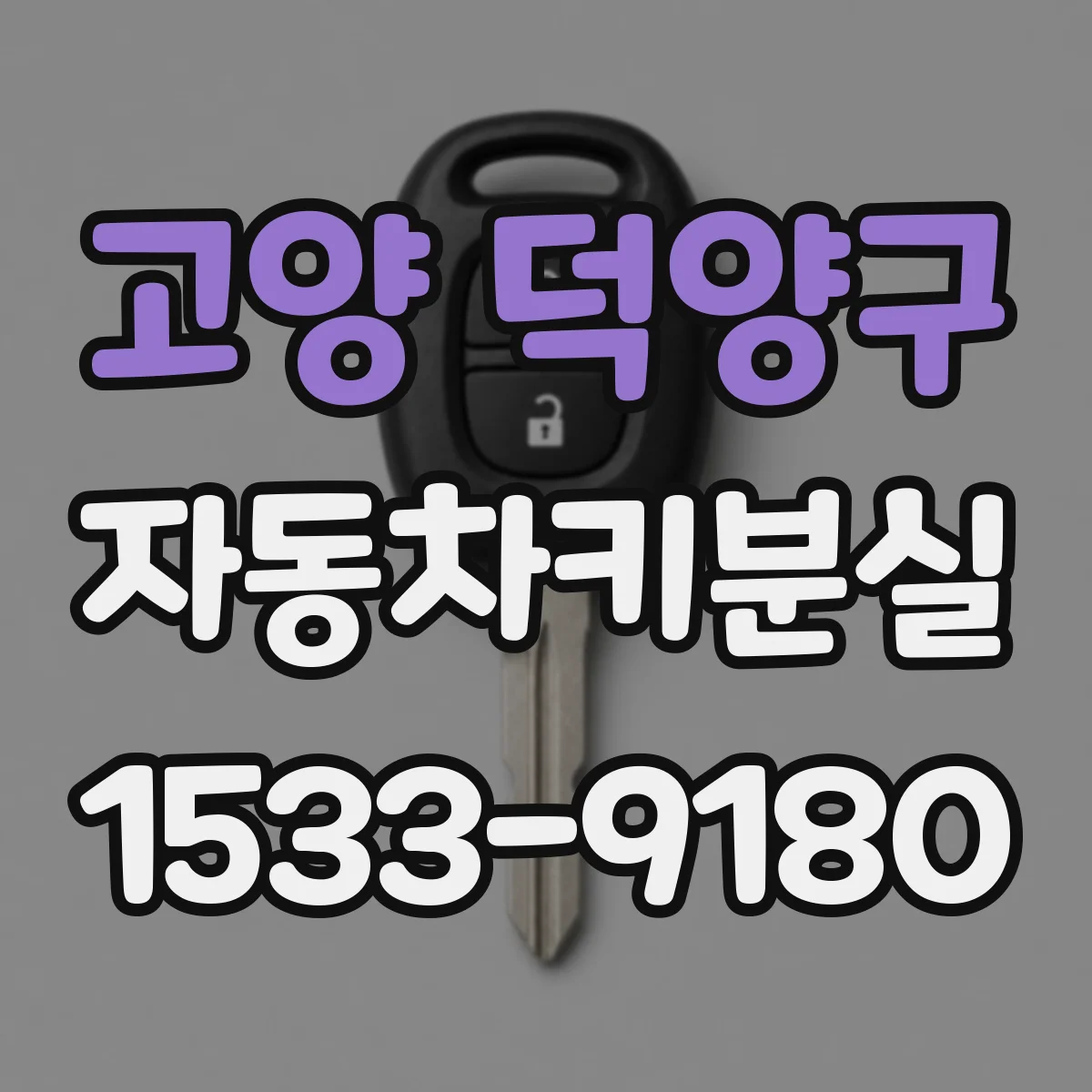 고양 덕양구 자동차키분실