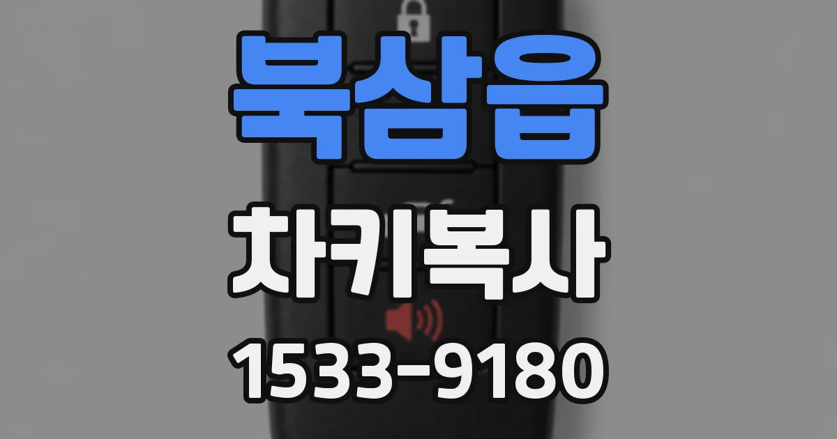 북삼읍 차키복사