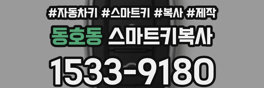 동호동 스마트키복사
