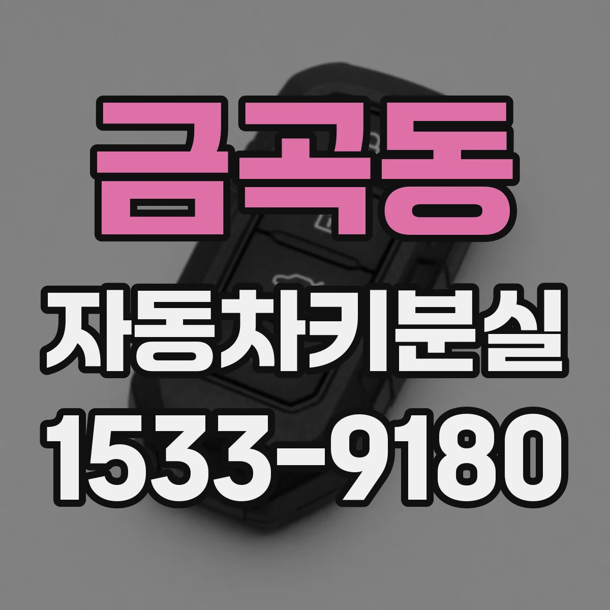 금곡동 자동차키분실
