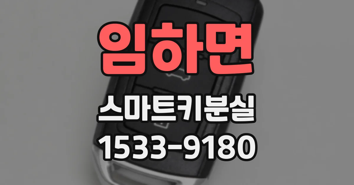 임하면 스마트키분실