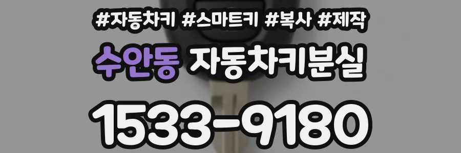 수안동 자동차키분실