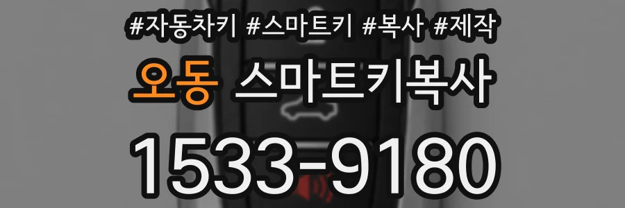 오동 스마트키복사