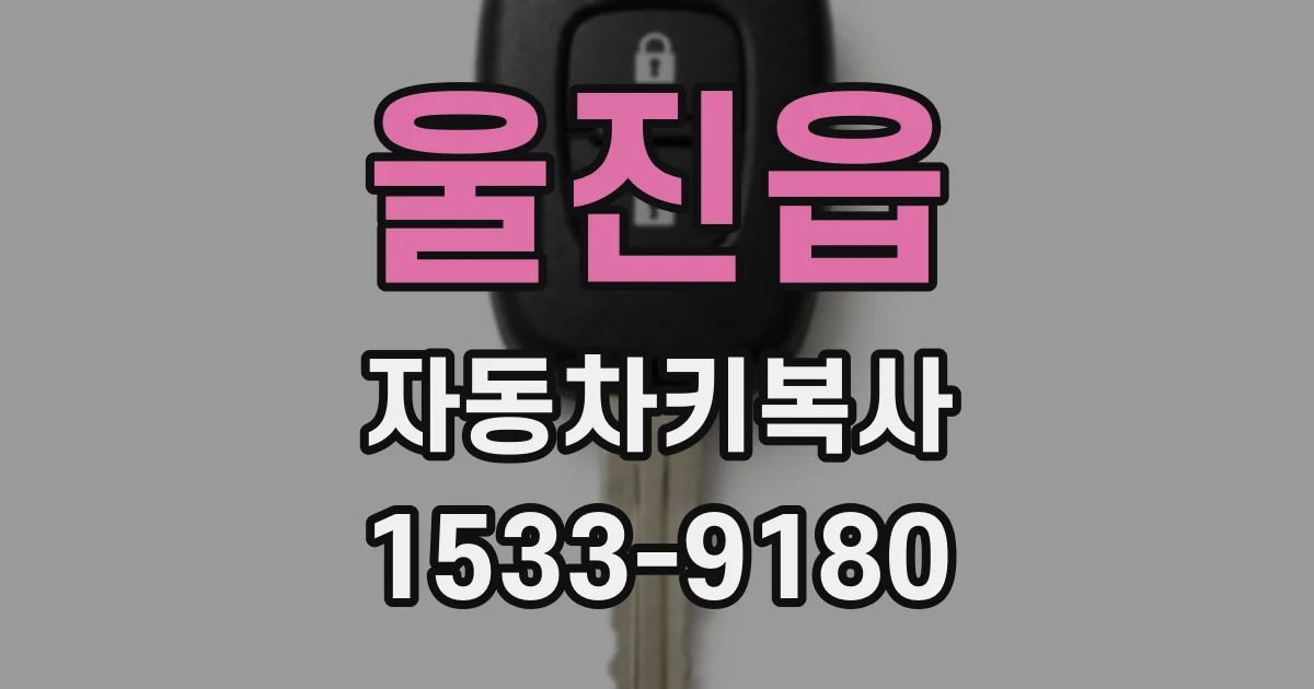 울진읍 자동차키복사