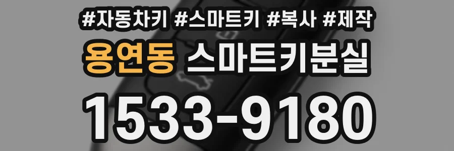용연동 스마트키분실