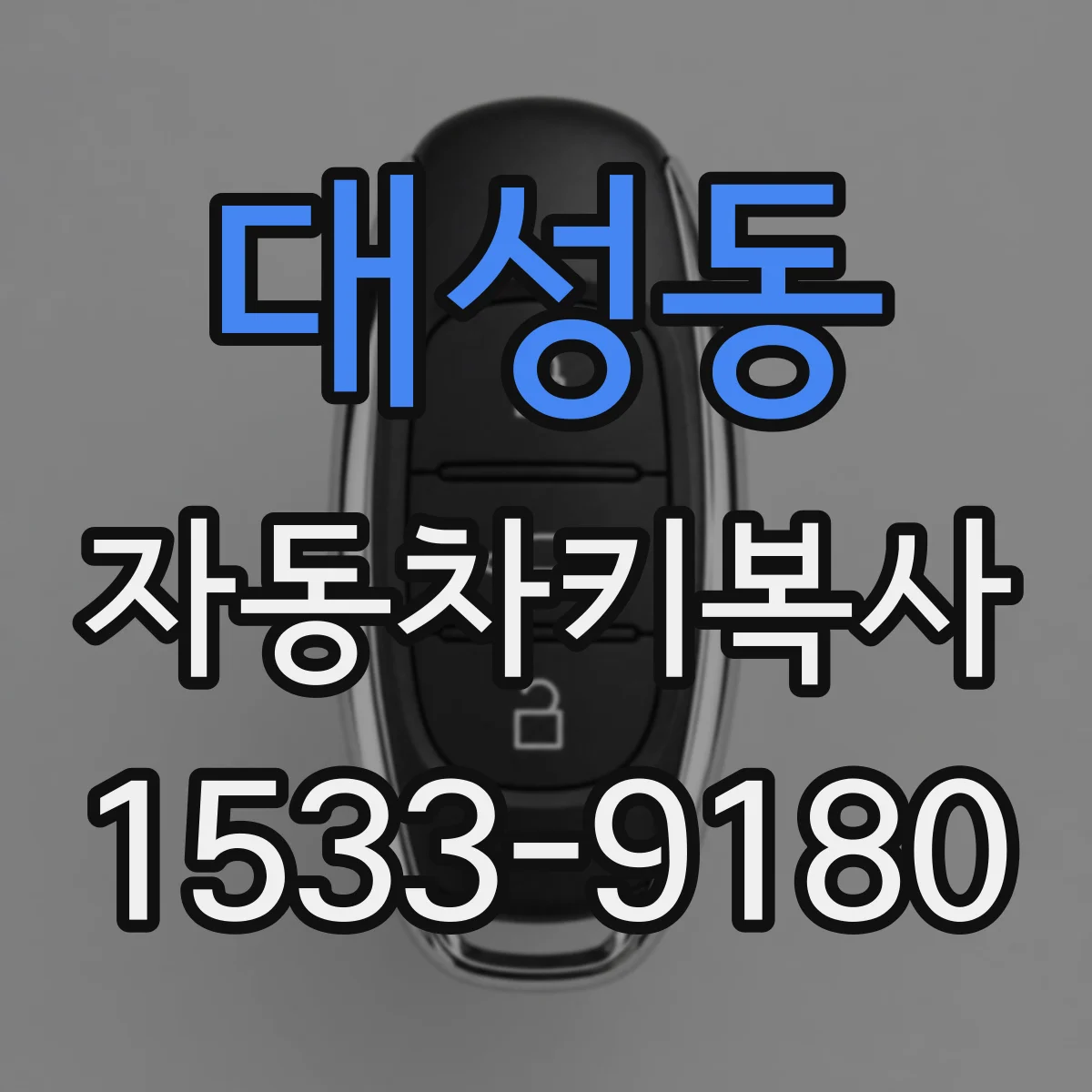 대성동 자동차키복사