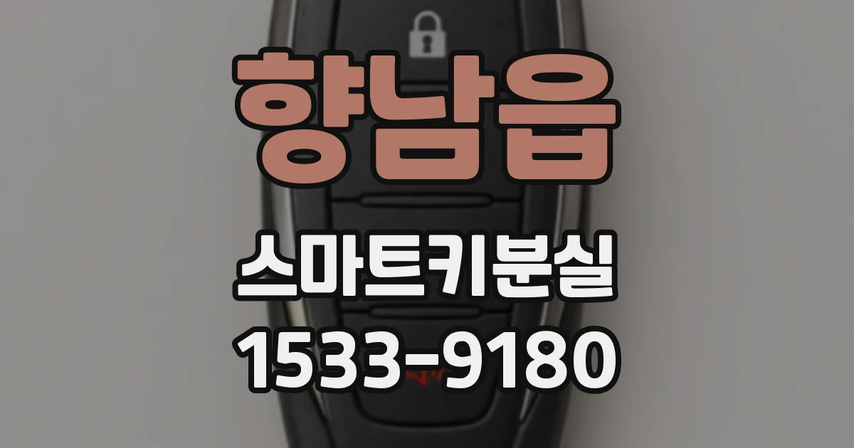 향남읍 스마트키분실