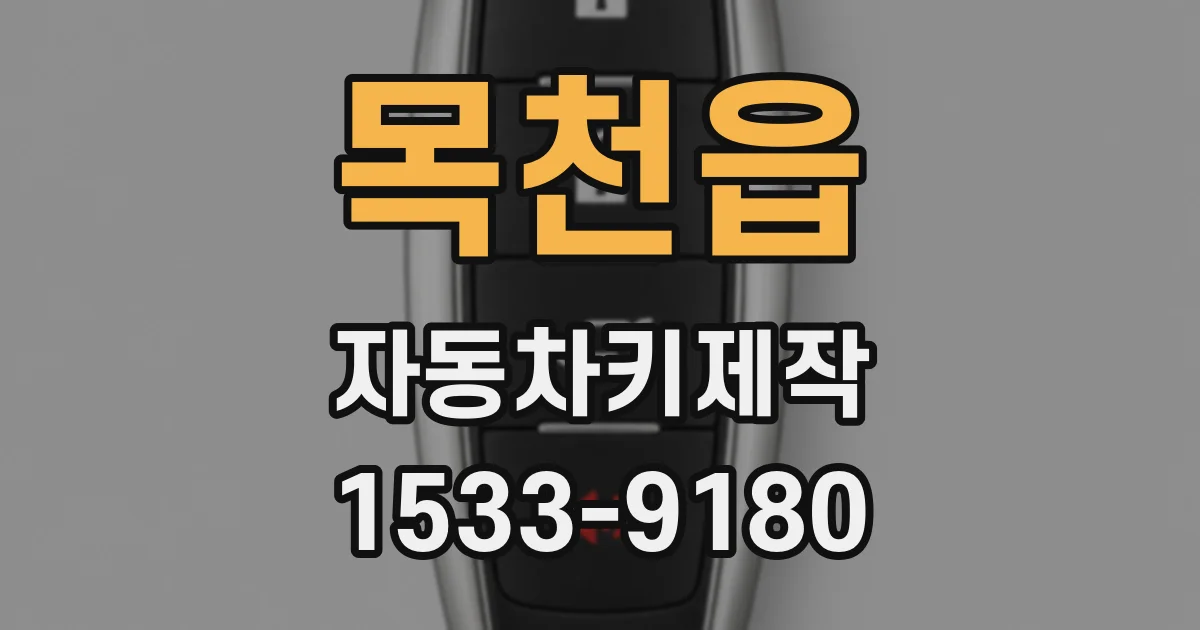 목천읍 자동차키제작