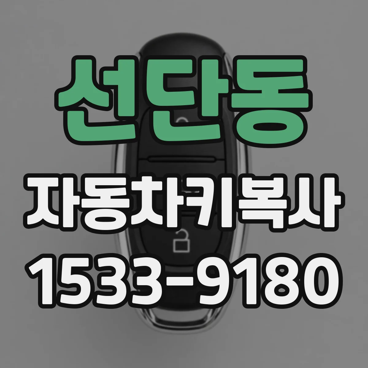 선단동 자동차키복사