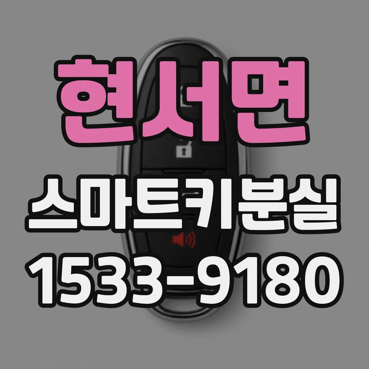 현서면 스마트키분실