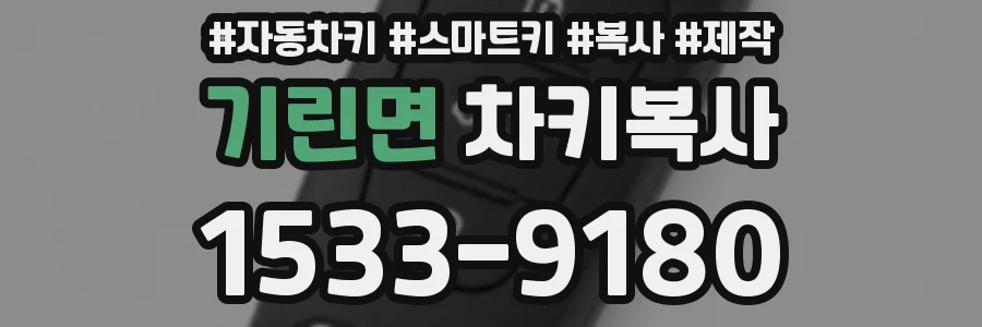 기린면 차키복사