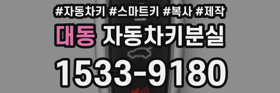 대동 자동차키분실