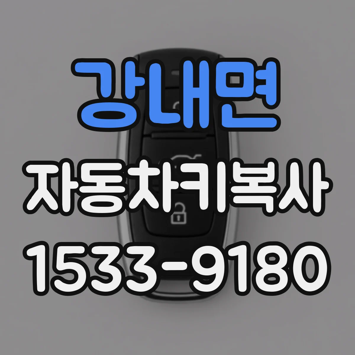 강내면 자동차키복사