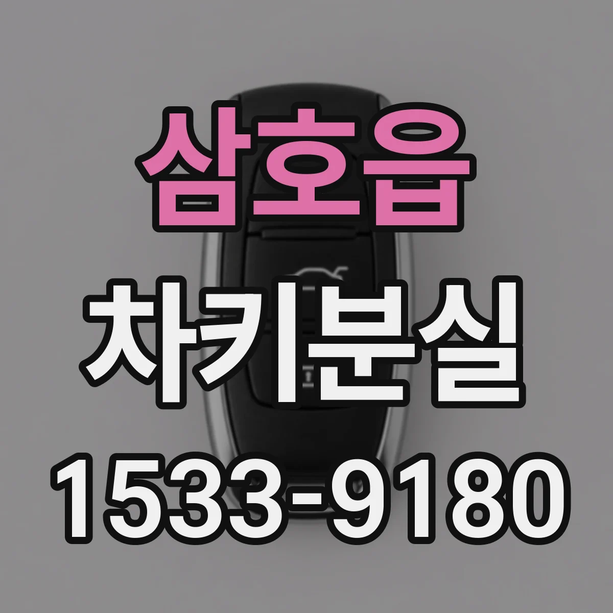 삼호읍 차키분실