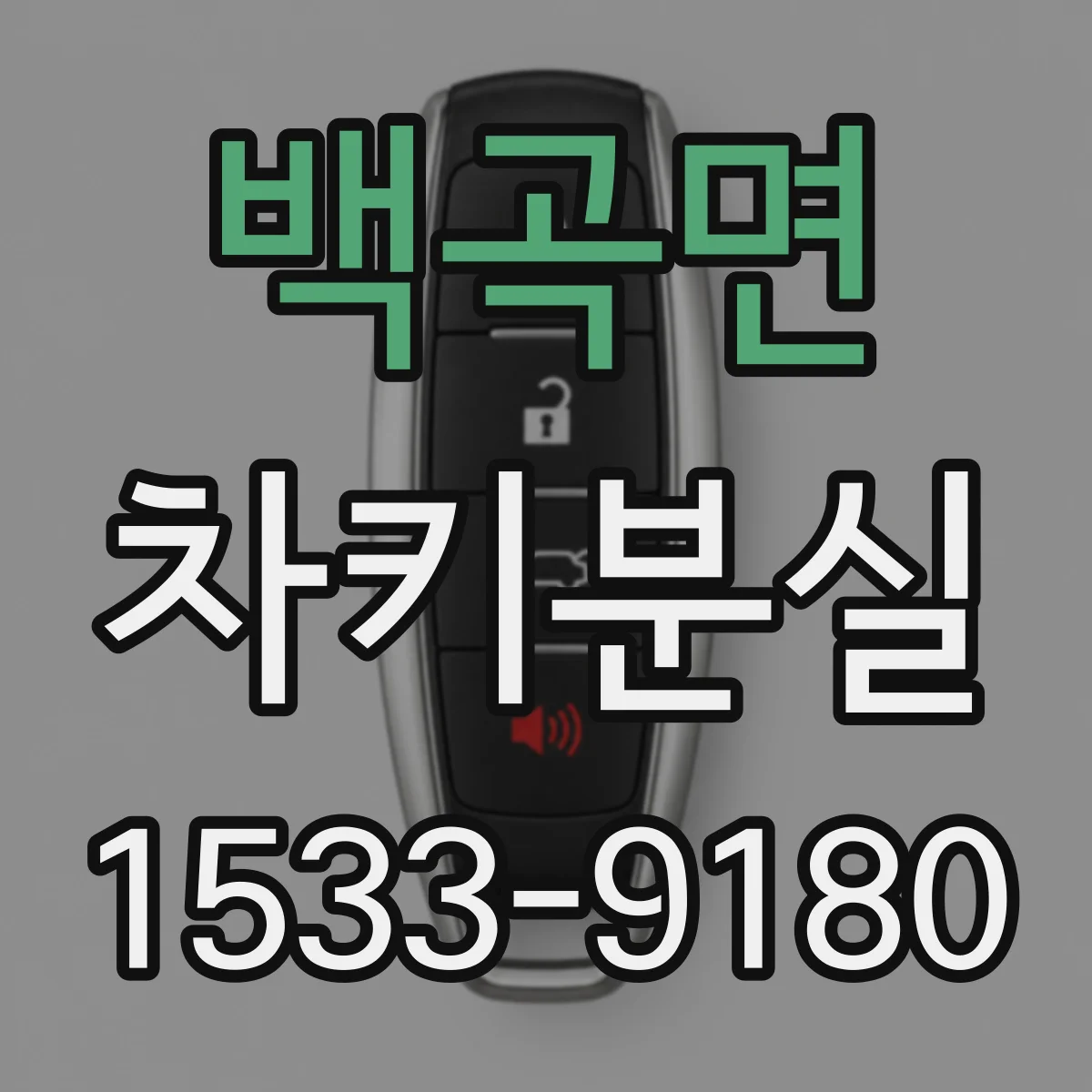 백곡면 차키분실