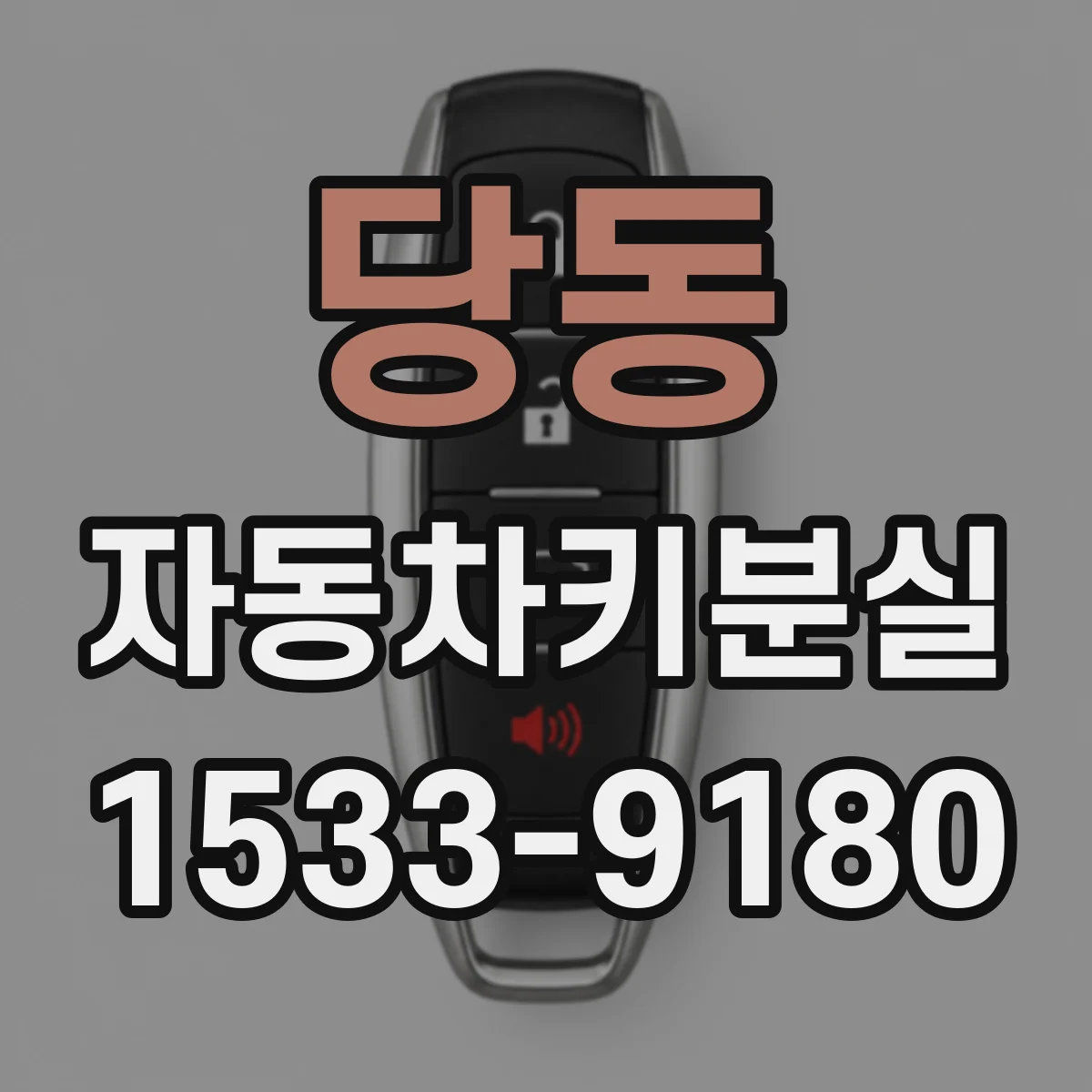 당동 자동차키분실