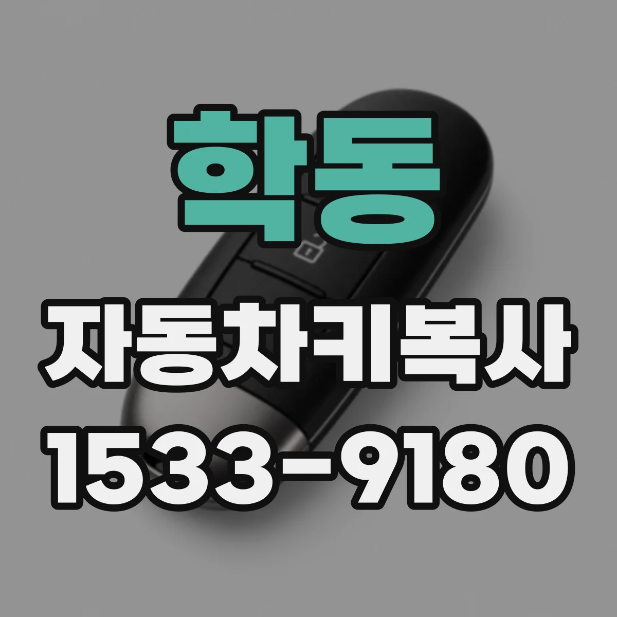 학동 자동차키복사