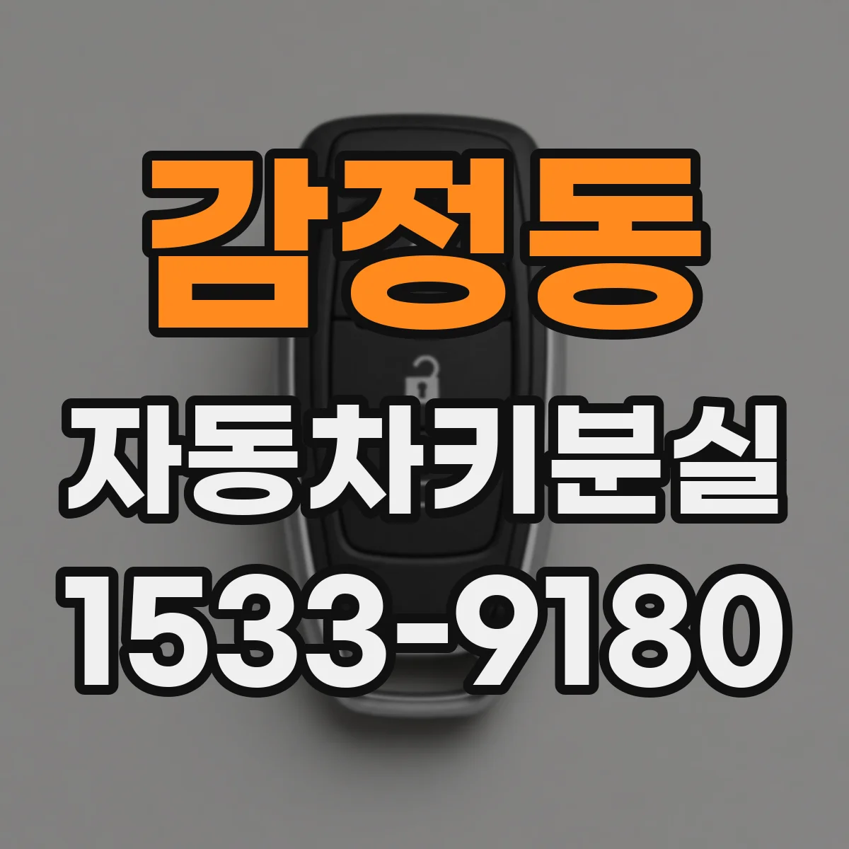 감정동 자동차키분실