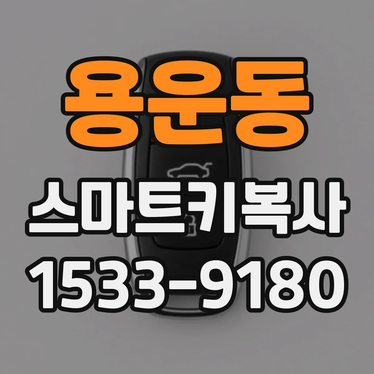 용운동 스마트키복사