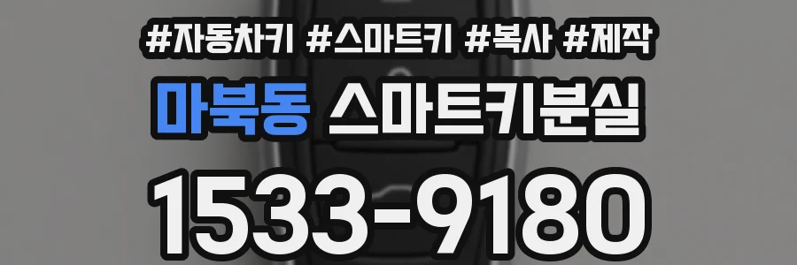 마북동 스마트키분실