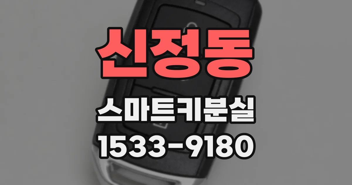 신정동 스마트키분실